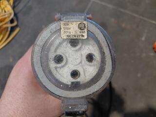 Assorted Three phase plugs 