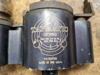 2x Vintage Tapmatic NCR50 Taping Heads