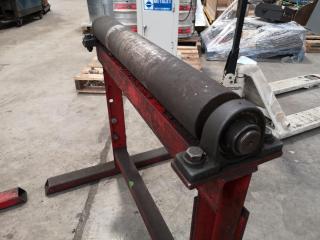 Pair of Heavy Duty Industrial Rollers w/ Stands