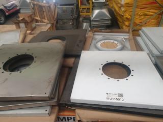 Large Lot of Internal House Flue Covers