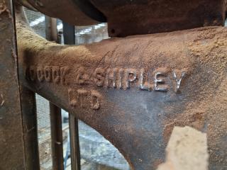 Vintage circa 1949 Drill Press by Adcock & Shipley Ltd