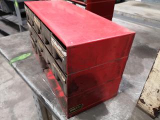 2x Workshop Small Parts Drawer Units