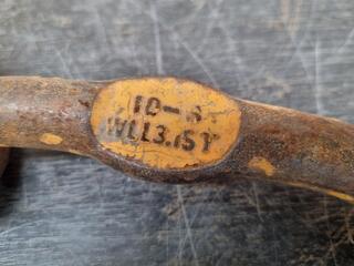 Plate Lifting Clamp Assembly, 1-Ton Capacity