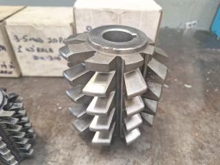 4 x Gear Hobber Cutters