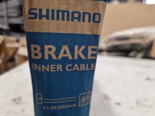 Shimano MTB Brake Cables, 1.6x2050mm, Bulk Box