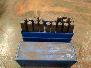 4 Sets of Imperial Steel Marking Sets