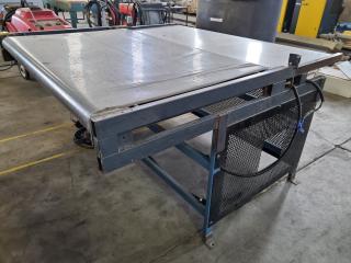 Industrial Roller Belt Table