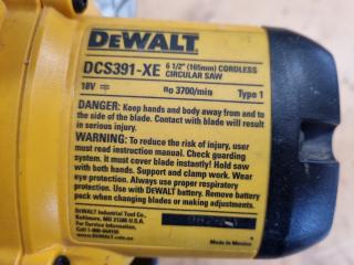DeWalt Cordless 18V 165mm Circular Saw
