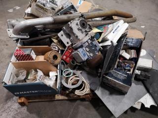 Pallet of Mixed Industrial Parts, Components