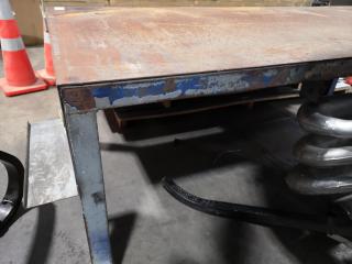 Heavy Duty Steel Topped Workbench