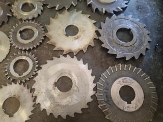 Large Lot of Milling Machine Blades 