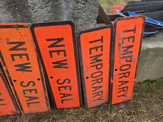 11 x Road Works Signs 