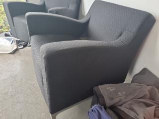 3x Assorted Office Chairs