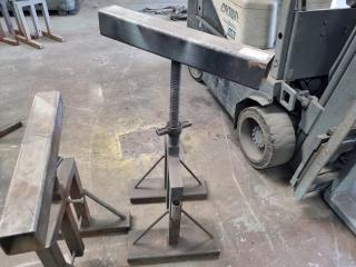 2 x Adjustable Height Work Stands