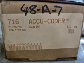Accu-Coder Incrimental Shaft Encoder 716-0