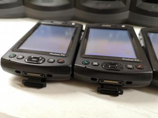 4x Symbol Motorola MC50 Mobile Handheld Computers w/ Charging Cradle