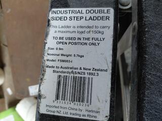 Insulated Industrial Double Sided Step Ladder