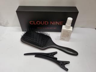 Cloud Nine Brush & Clips Gift Set