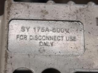 SMH electric Forklift power connector, 175A, 600V