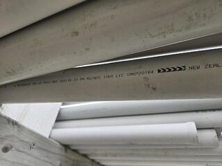  Large Lot of PVC Pipe 