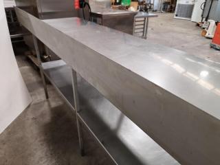 Stainless Steel Kitchen Prep Bench Table