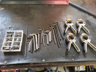 Driver Bits, Clamps and Allen Keys