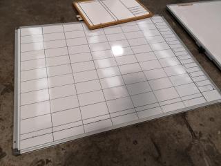 3x Assorted Office Whiteboards