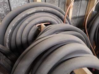 10x Assorted Rolls of Insulated Copper Plumbing Tubing