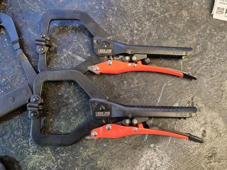 7x Armor Locking C-Clamps