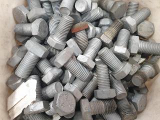 Box of Large Galv Bolts