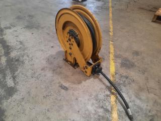20M Graco Oil Hose and Reel.
