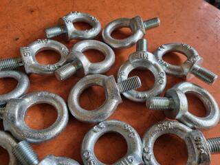 16x Lifting Eye Bolts, New