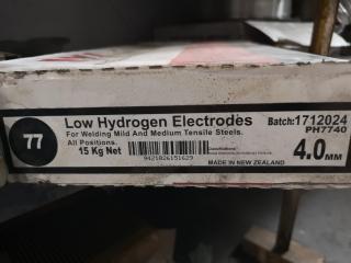 Weldwell Low Hydrogen Welding Electrodes, 4.0mm size