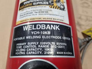 Weldbank Portable Welding Electrode Dryer YCH-10KB 