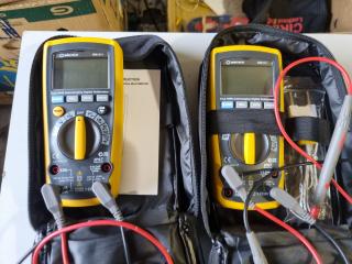 2 x Digitech Multimeters