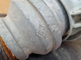 Large Water Hose Coupling, 90mm to 160mm Dia