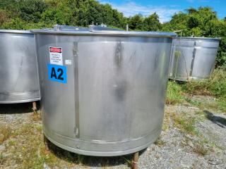 4500 Litre Stainless Tank