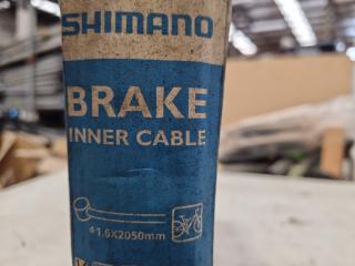 Shimano MTB Brake Cables, 1.6x2050mm, Bulk Box