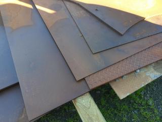 6 Sheets of Plate Steel