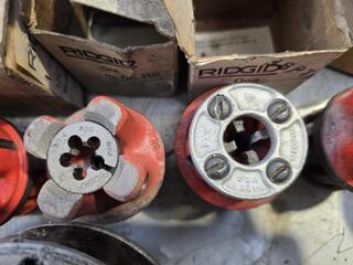 Lot of Pipe Threading Dies 
