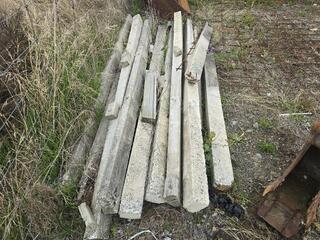 Assorted Concrete Posts