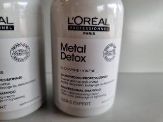 3 Loreal Professional Metal Detox Shampoos