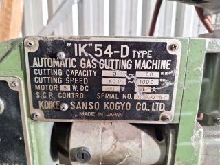 Koike IK 54-D Automatic Gas Cutting Machine