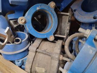 Assorted Heavy Steel Pipe Fittings, Couplings