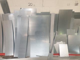 Large Lot of Sheet Steel Off Cuts