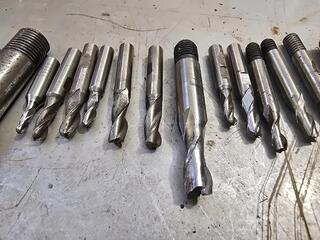 Large Lot of End Mills 