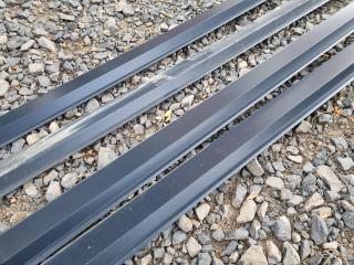 4x Coloured Steel Sidiing Edging Lengths