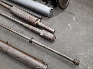 Assorted Lathe Parts, Gearing, Boring Bars, & More