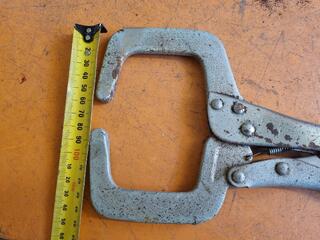 9x Locking C-Clamps