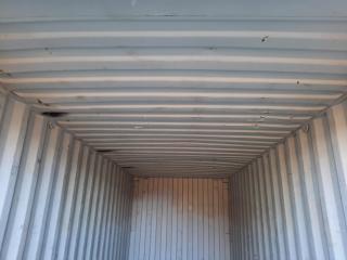 2 x 20FT Containers and Container Shelter Canopy